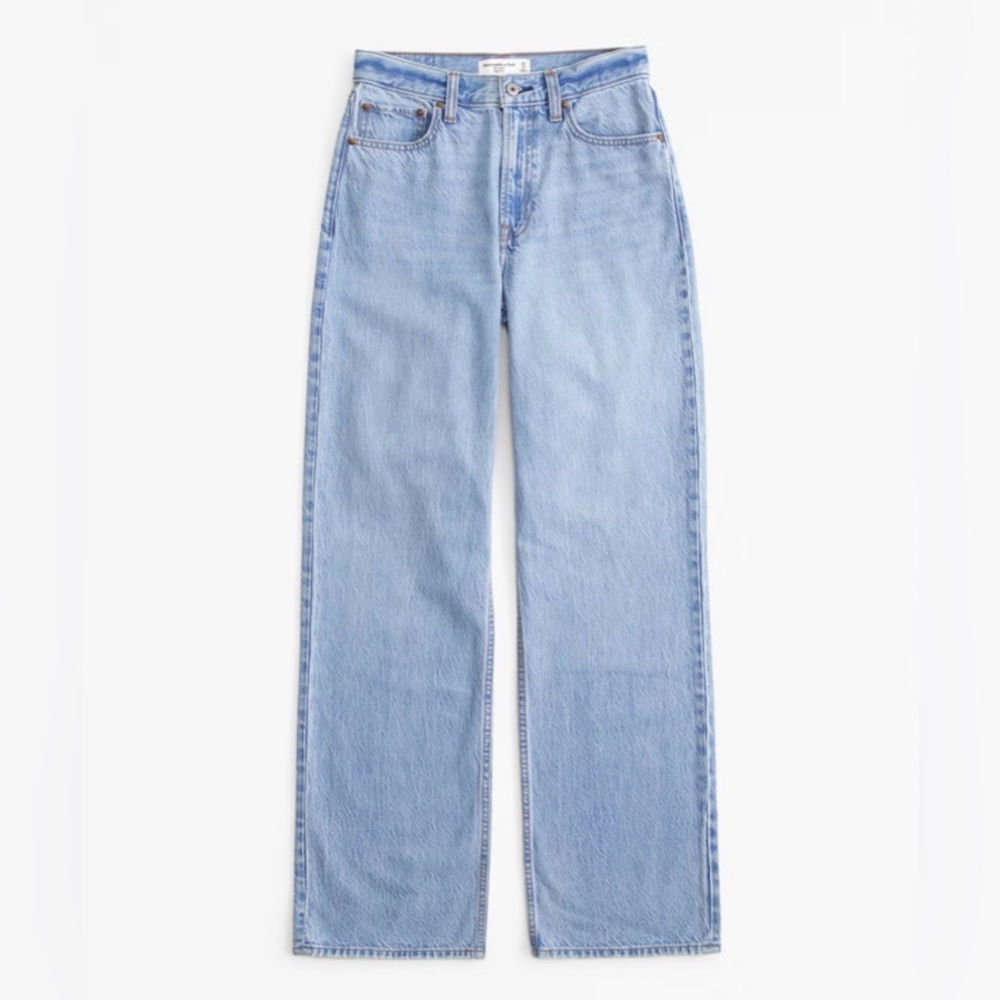 Abercrombie High Rise Loose Jean NWT size 26T